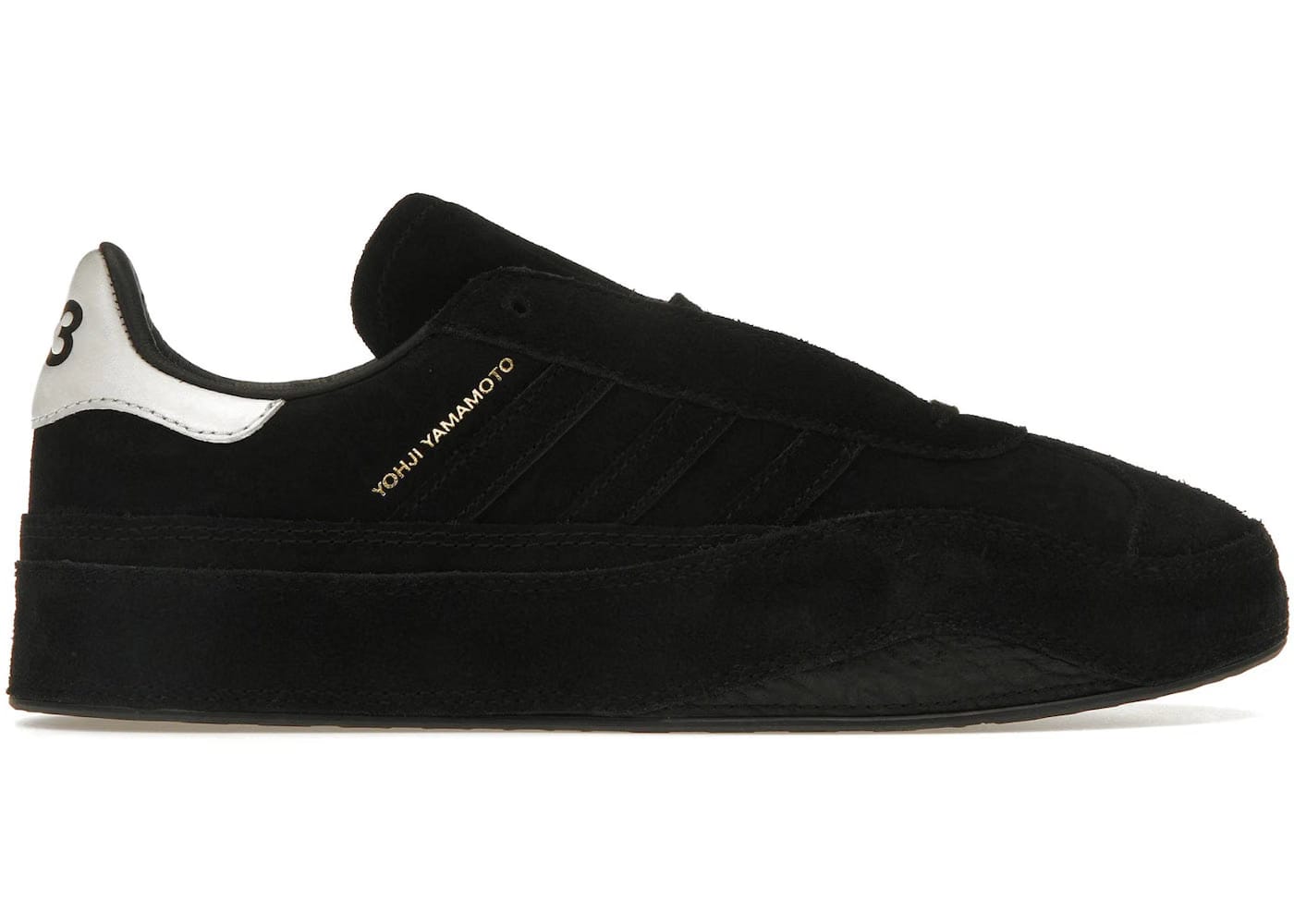 Adidas Y-3 Gazelle Black Black White