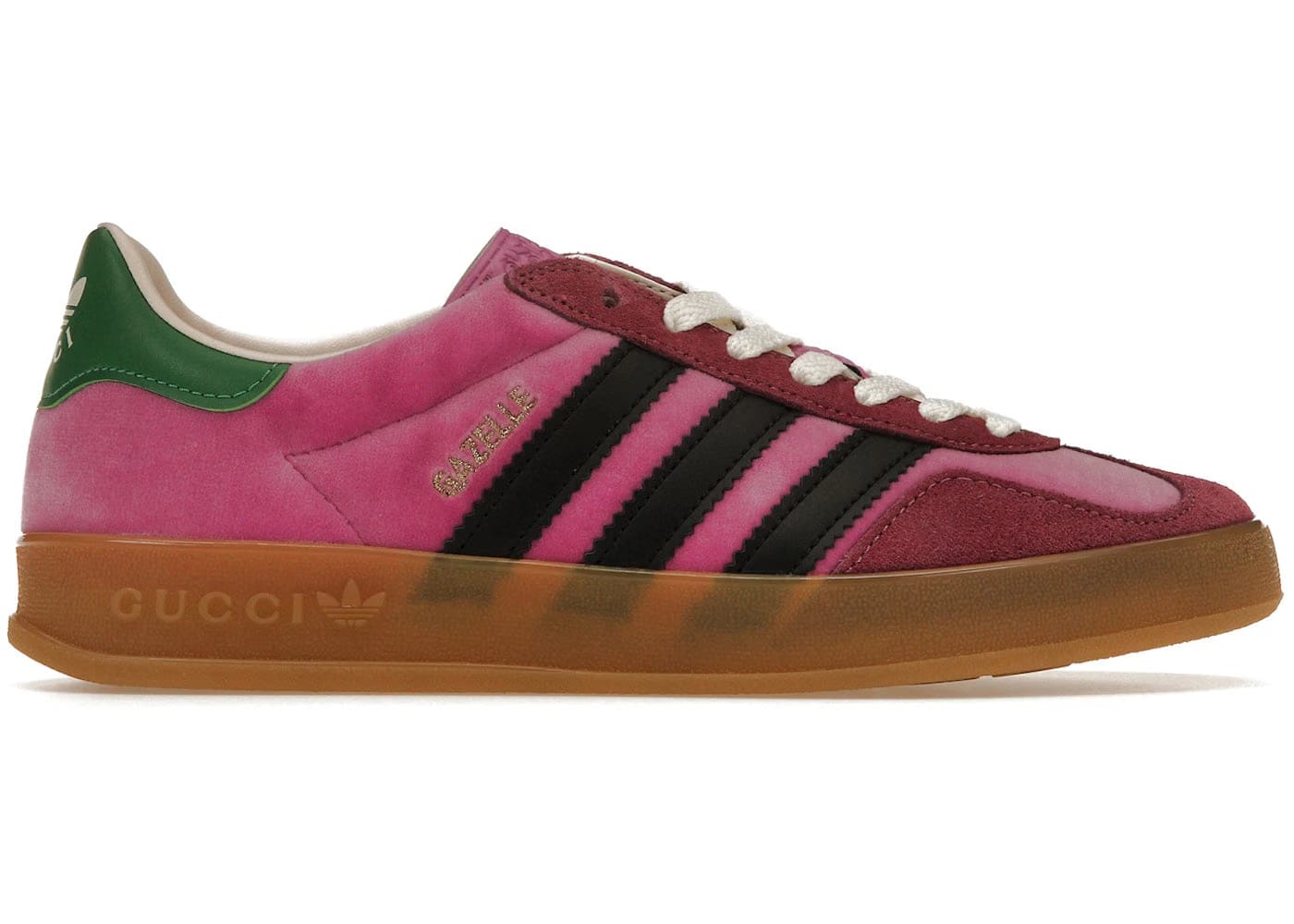 Adidas X Gucci Gazelle Pink Womens