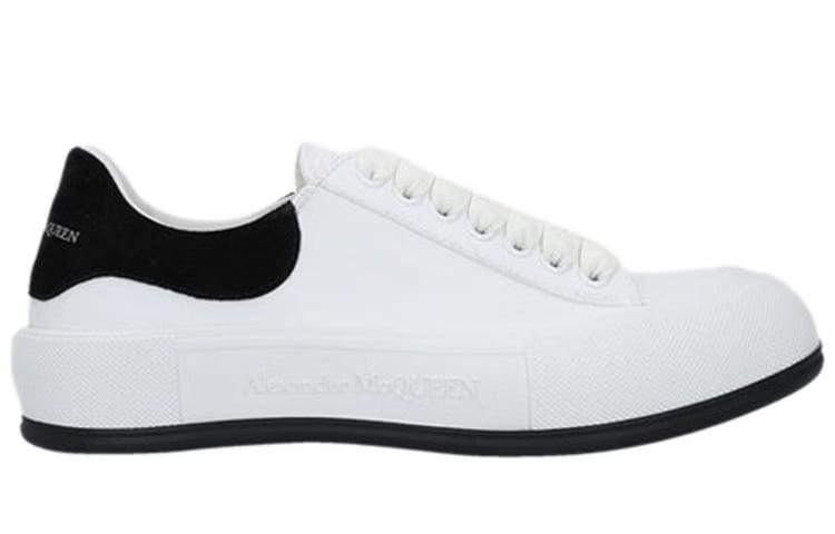 Alexander McQueen Deck Plimsoll Low Black