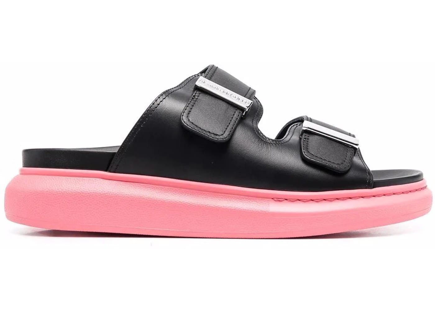 Alexander McQueen Wmns Hybrid Slide 'Black Pink'