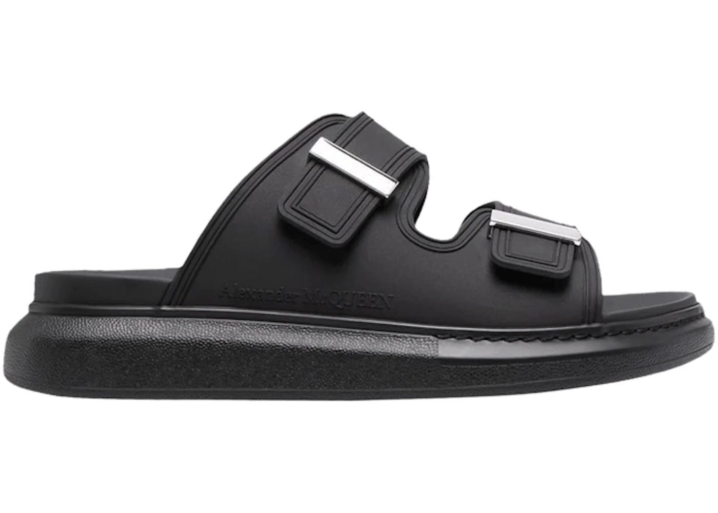 Alexander McQueen Wmns Hybrid Slide 'Black'