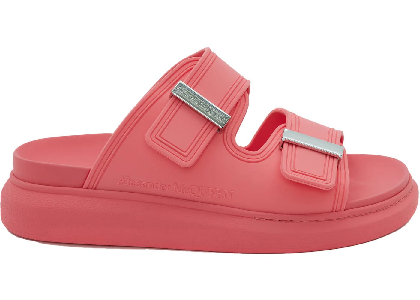 Alexander McQueen Wmns Hybrid Slide 'Coral'