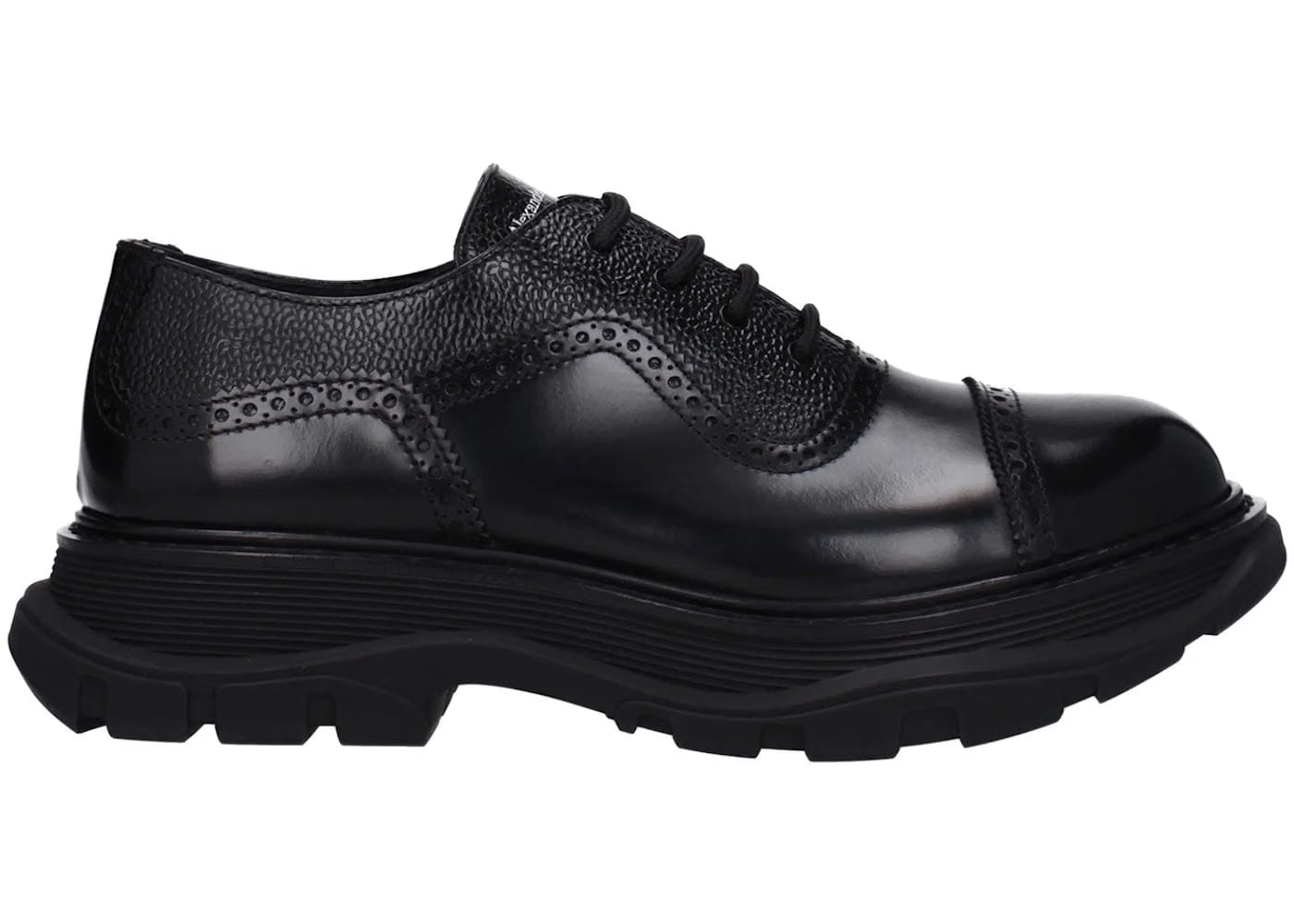 Alexander McQueen Lace-up Derby Black
