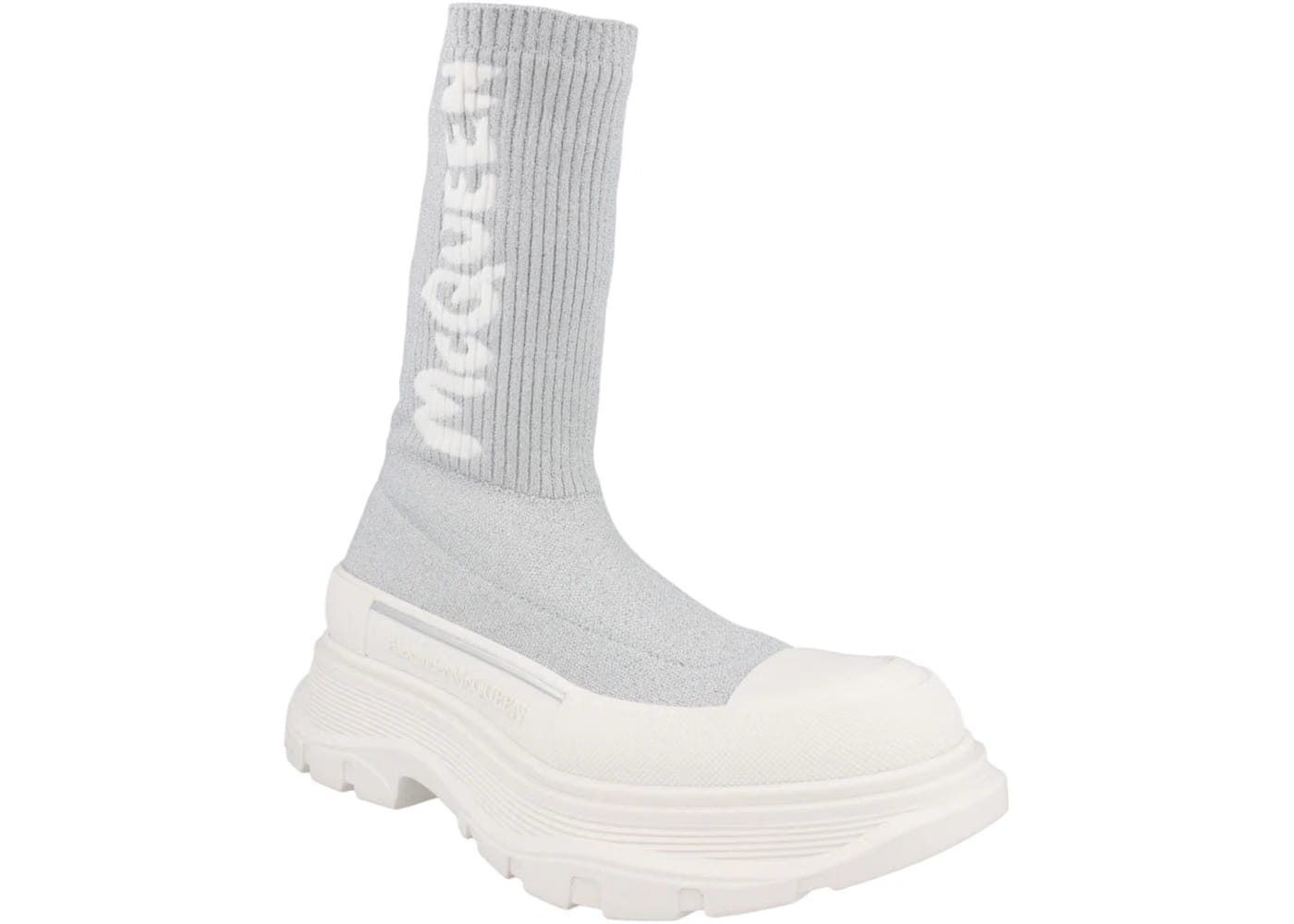 Alexander McQueen Wmns Tread Slick Boot 'Grey'