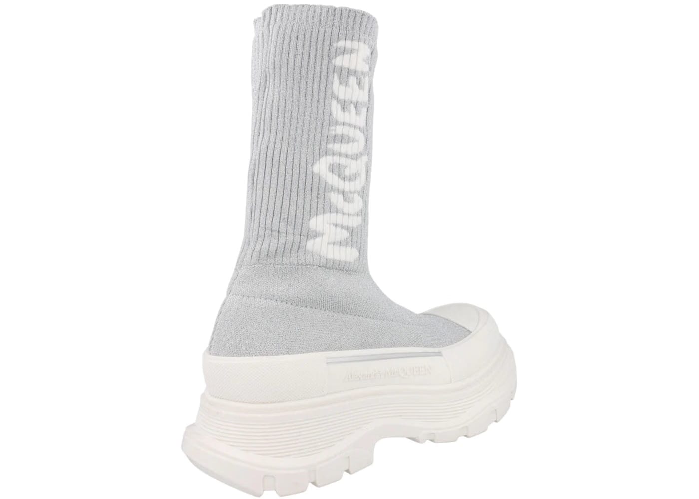 Alexander McQueen Wmns Tread Slick Boot 'Grey'