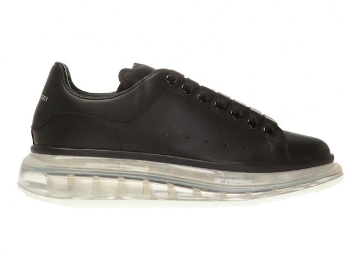 Alexander McQueen Wmns Oversized Sneaker 'Clear Sole - Black White'