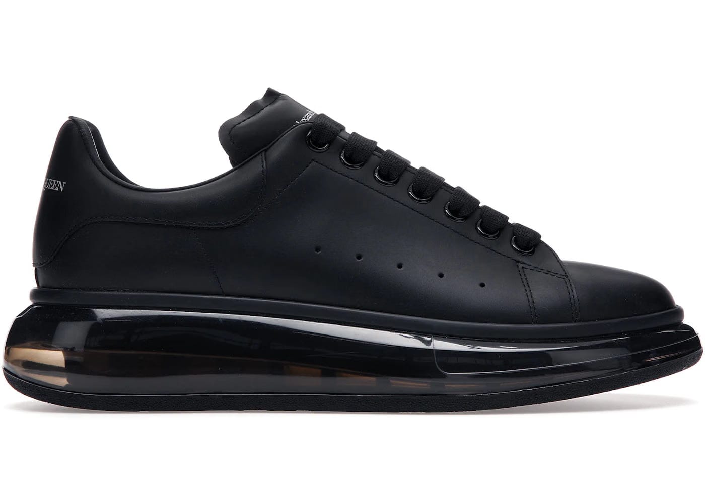 Alexander Mcqueen Oversized Black Shiny Sole