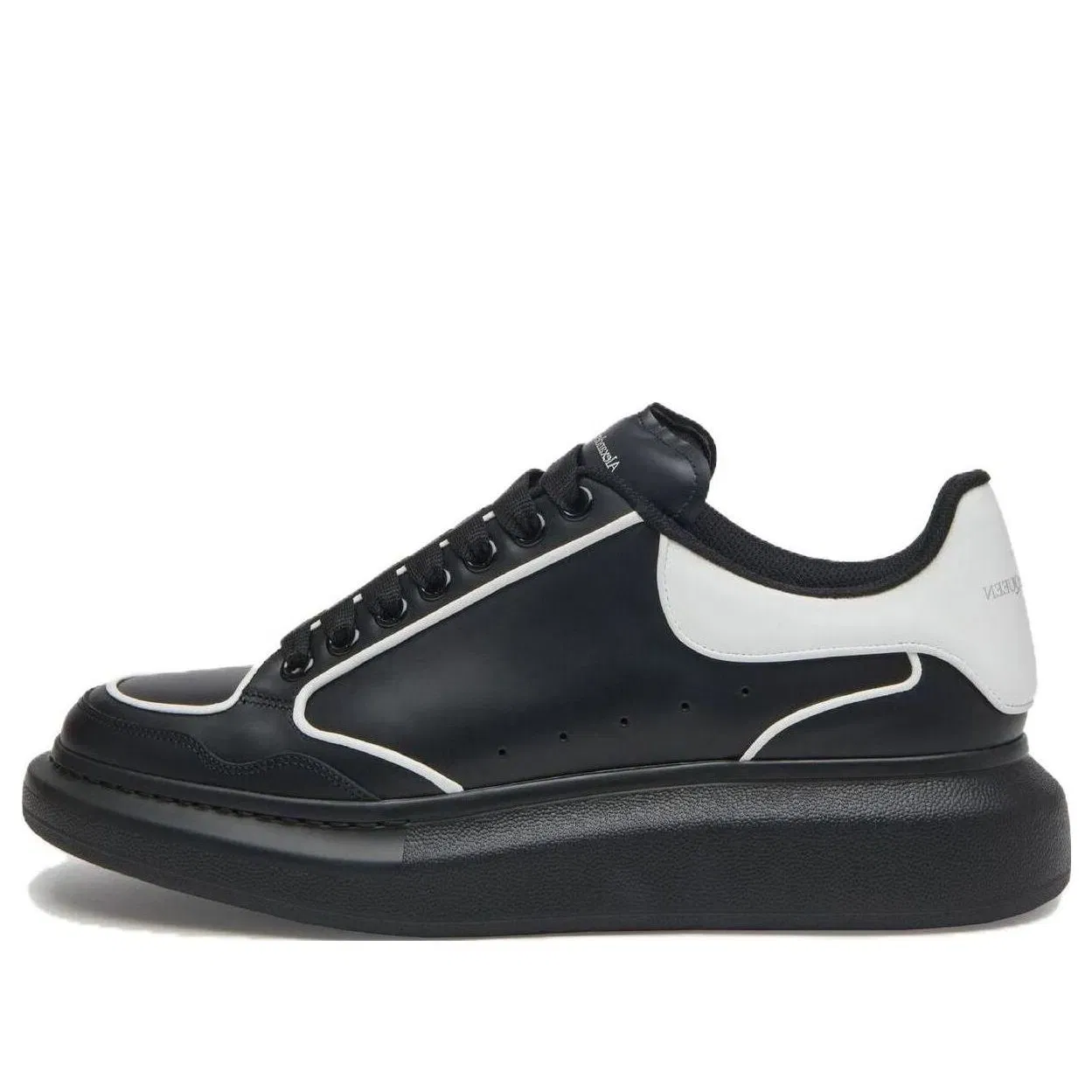 Alexander McQueen Oversized Retro Sneaker Black White