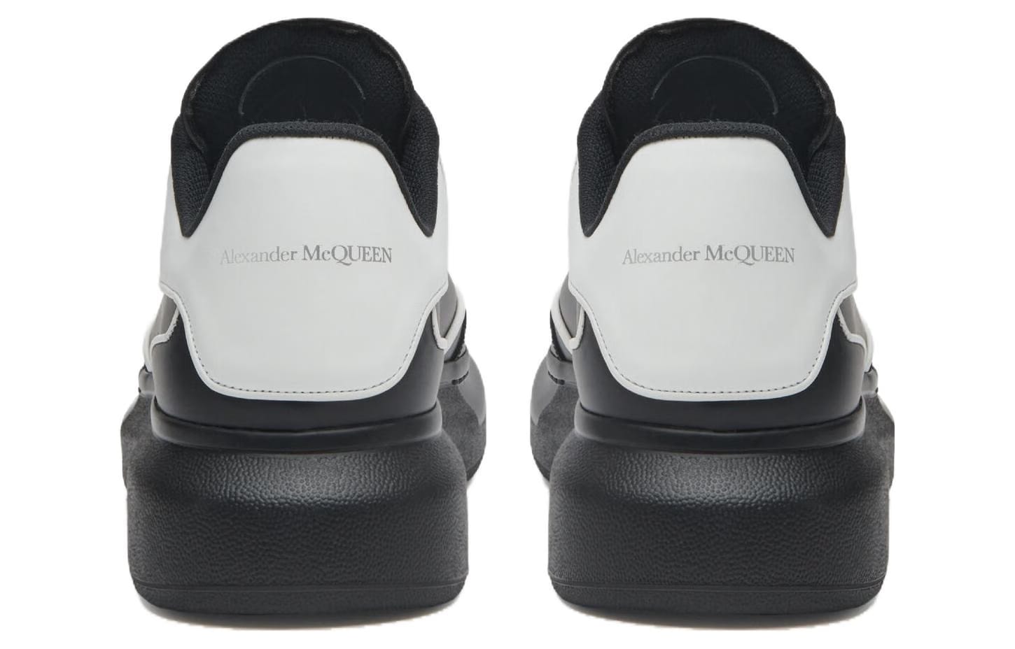 Alexander McQueen Oversized Retro Sneaker Black White