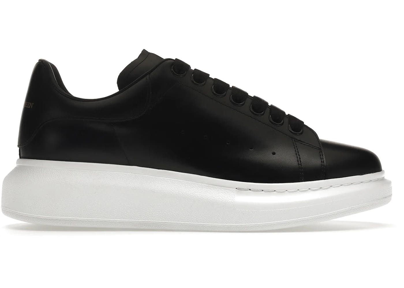 Alexander Mcqueen Oversized Black White Sole (Women'S)