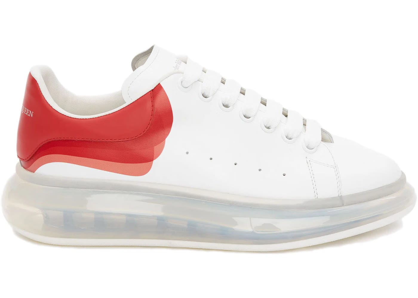 Alexander McQueen Oversized Sneaker 3-D - White Red