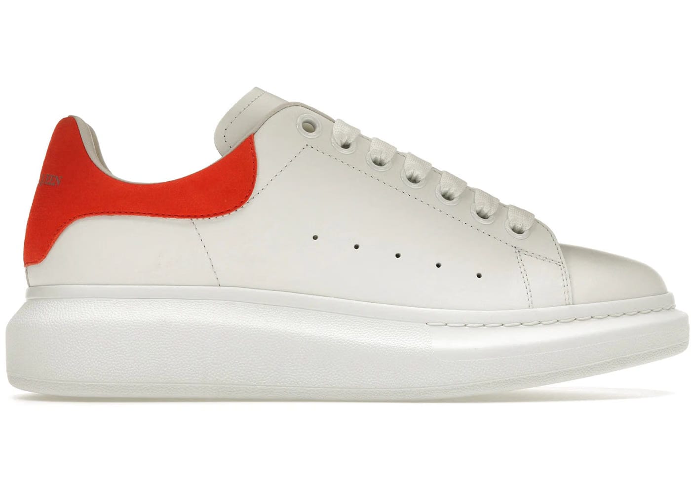 Alexander McQueen Oversized Sneaker White Squash