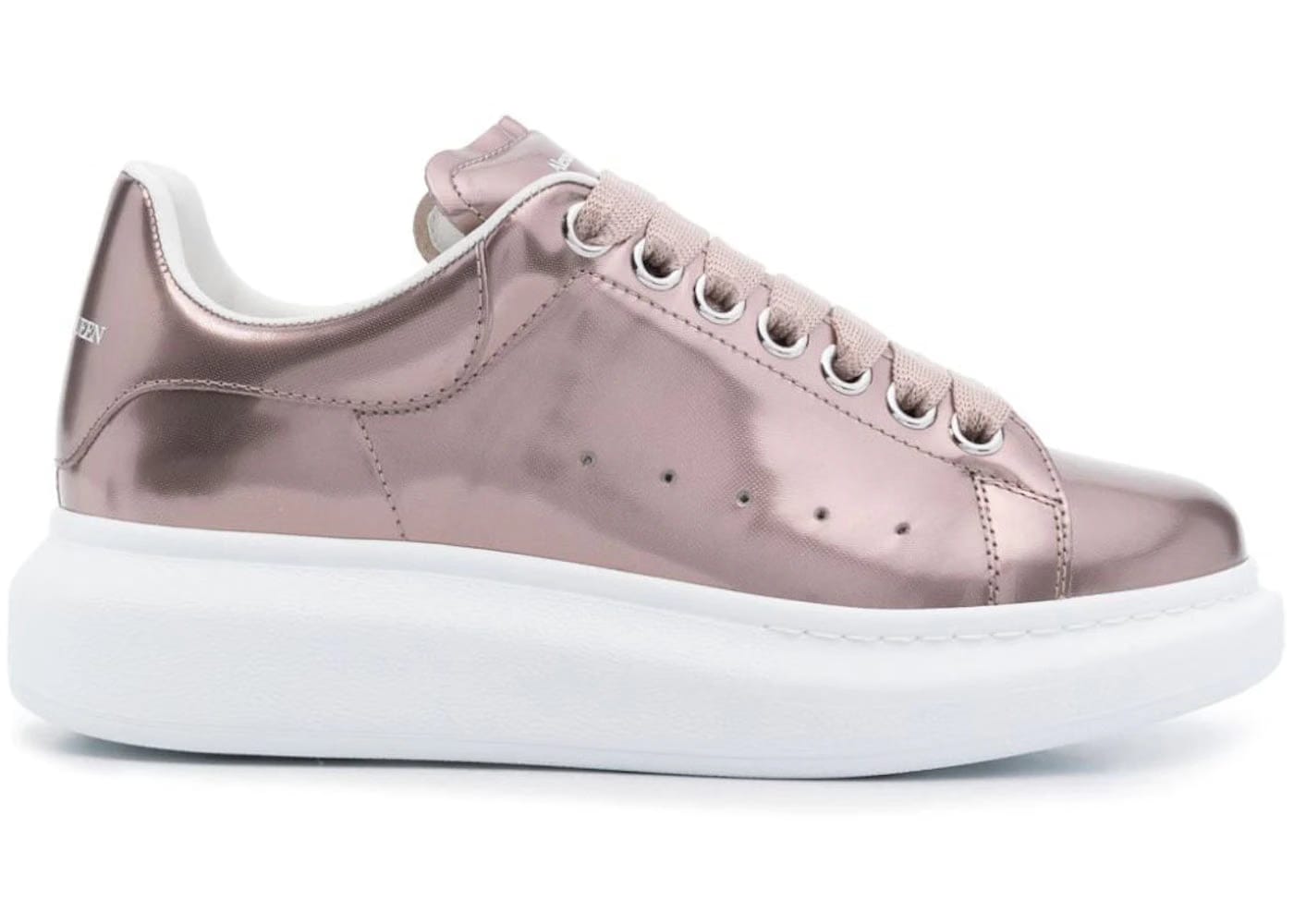 Alexander Mcqueen Oversized Pink Metallic (Women'S)