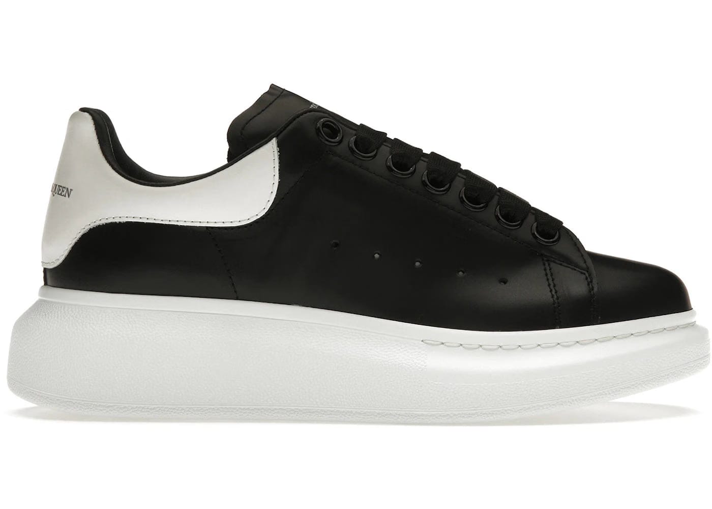 Alexander McQueen Wmns Oversized Sneaker 'Black White'