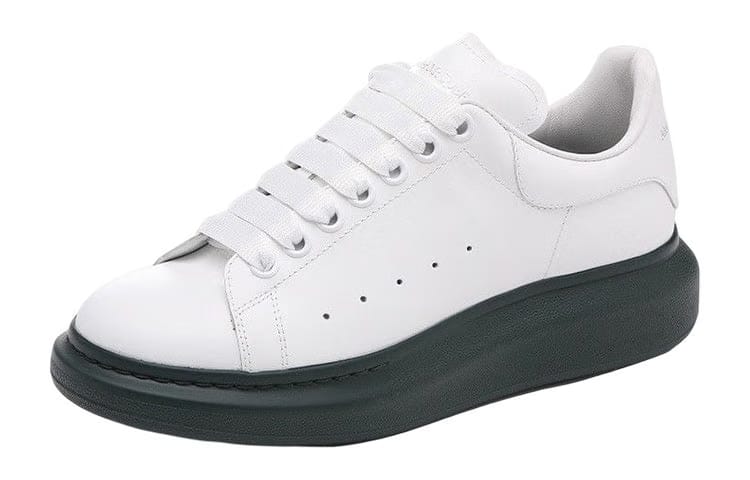 Alexander McQueen Oversized Sneaker White Dark Green Sole