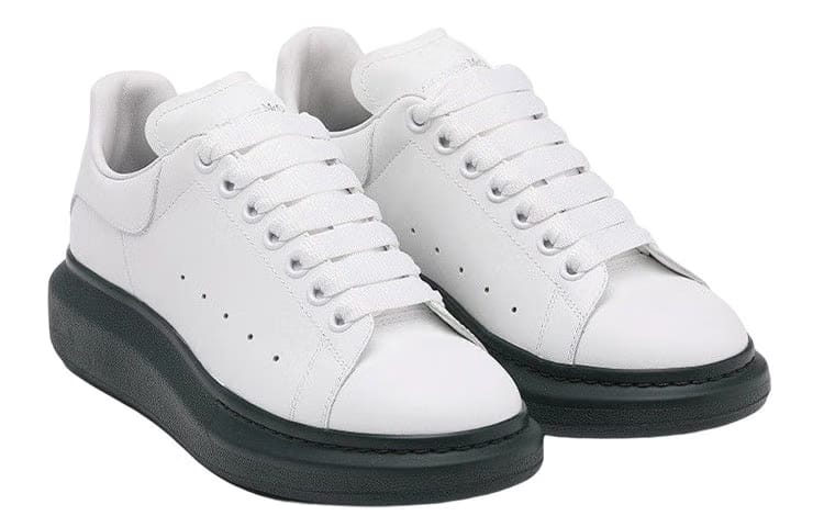 Alexander McQueen Oversized Sneaker White Dark Green Sole