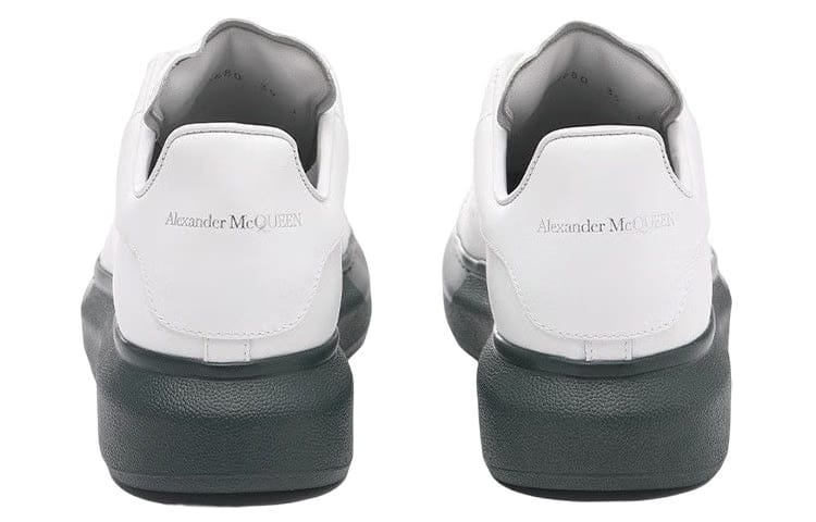 Alexander McQueen Oversized Sneaker White Dark Green Sole