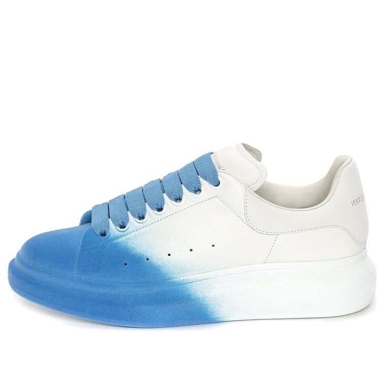 Alexander McQueen Oversized Sneaker Sprayed Ombre - White Lake Blue