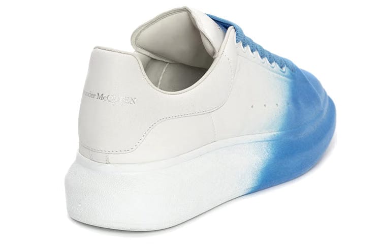 Alexander McQueen Oversized Sneaker Sprayed Ombre - White Lake Blue