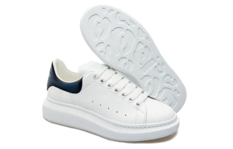 Alexander McQueen Oversized Sneaker White Anthracite