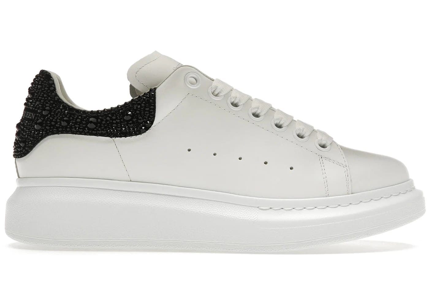 Alexander McQueen Wmns Oversized Sneaker 'Black Crystal'