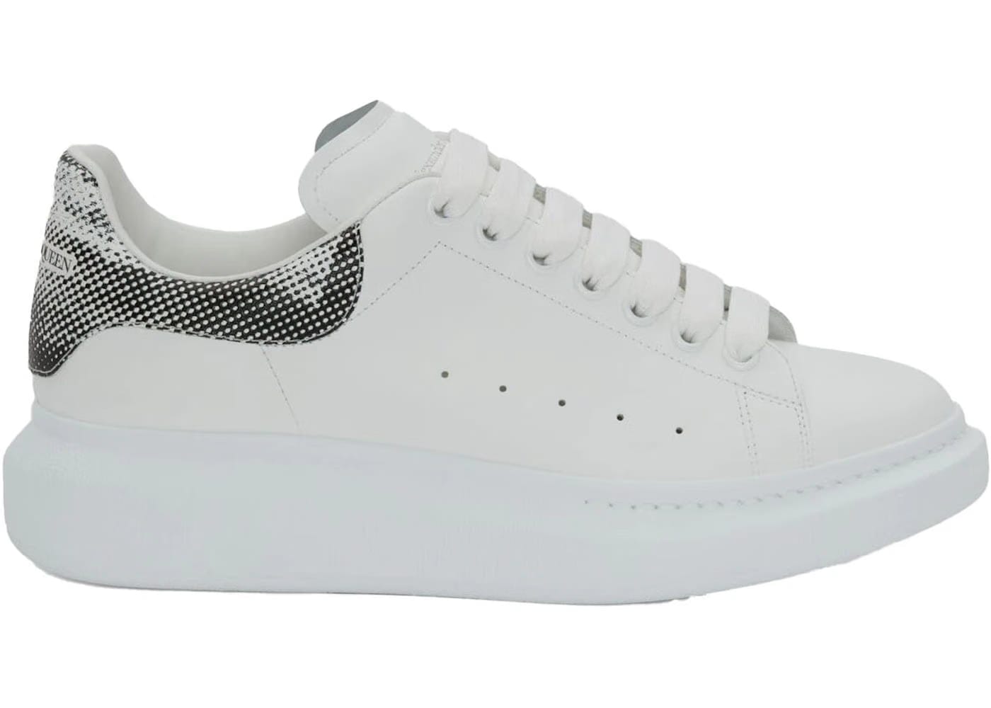Alexander McQueen Oversized Sneaker Pixelated Heel