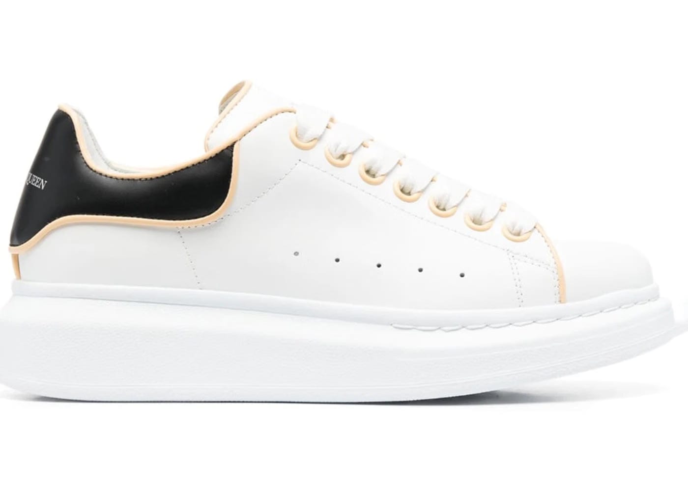 Alexander Mcqueen Oversized White Black Yellow (Women'S)
