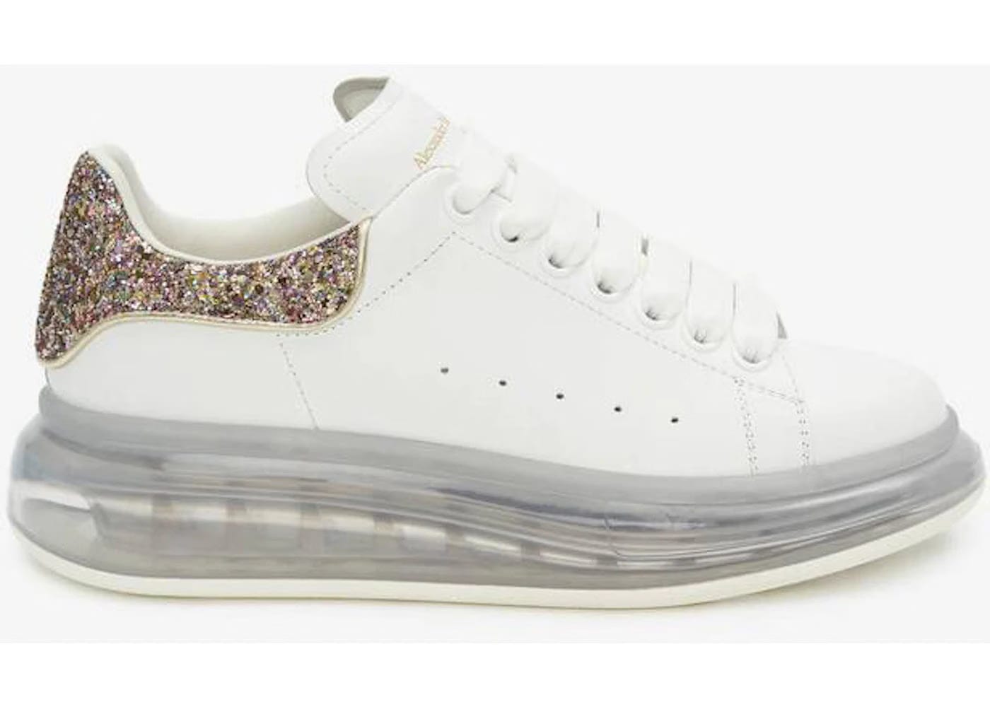 Alexander McQueen Wmns Oversized Sneaker 'Clear Sole - Candy Glitter'