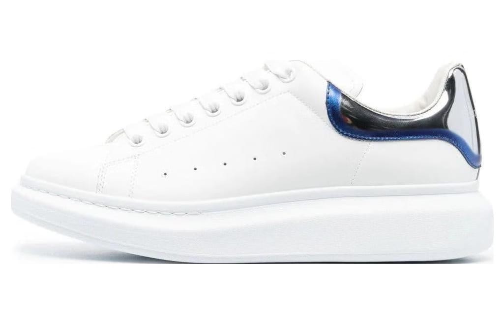 Alexander McQueen Oversized Sneaker White Silver Blue