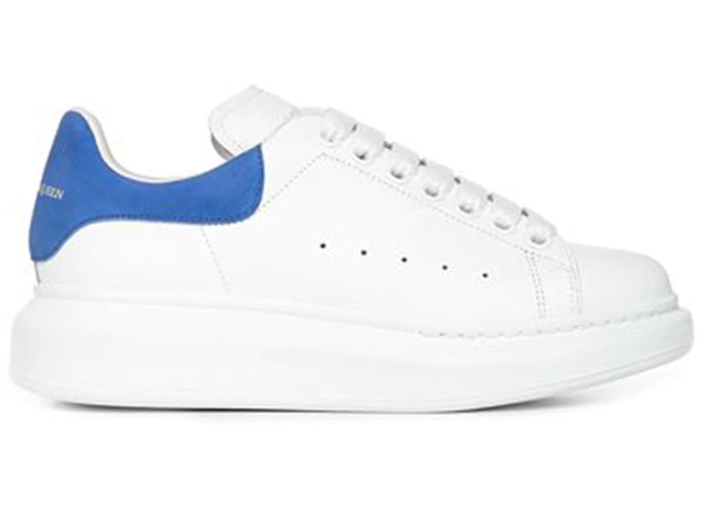 Alexander McQueen Wmns Oversized Sneaker 'White Electric Blue'