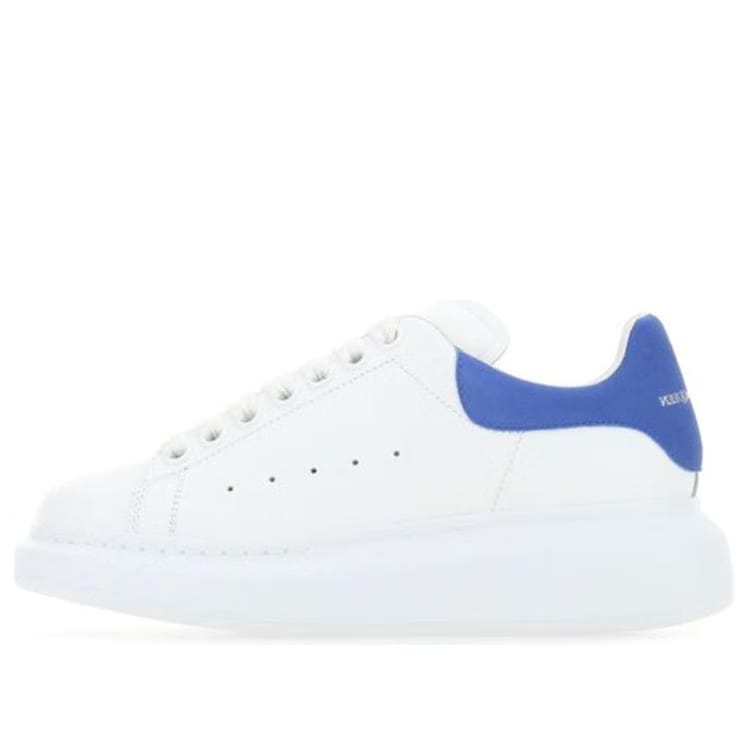 Alexander McQueen Wmns Oversized Sneaker 'White Electric Blue'