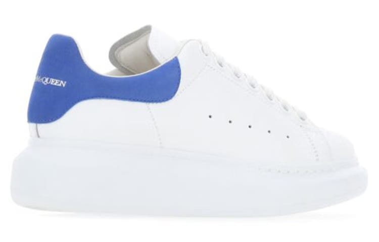 Alexander McQueen Wmns Oversized Sneaker 'White Electric Blue'
