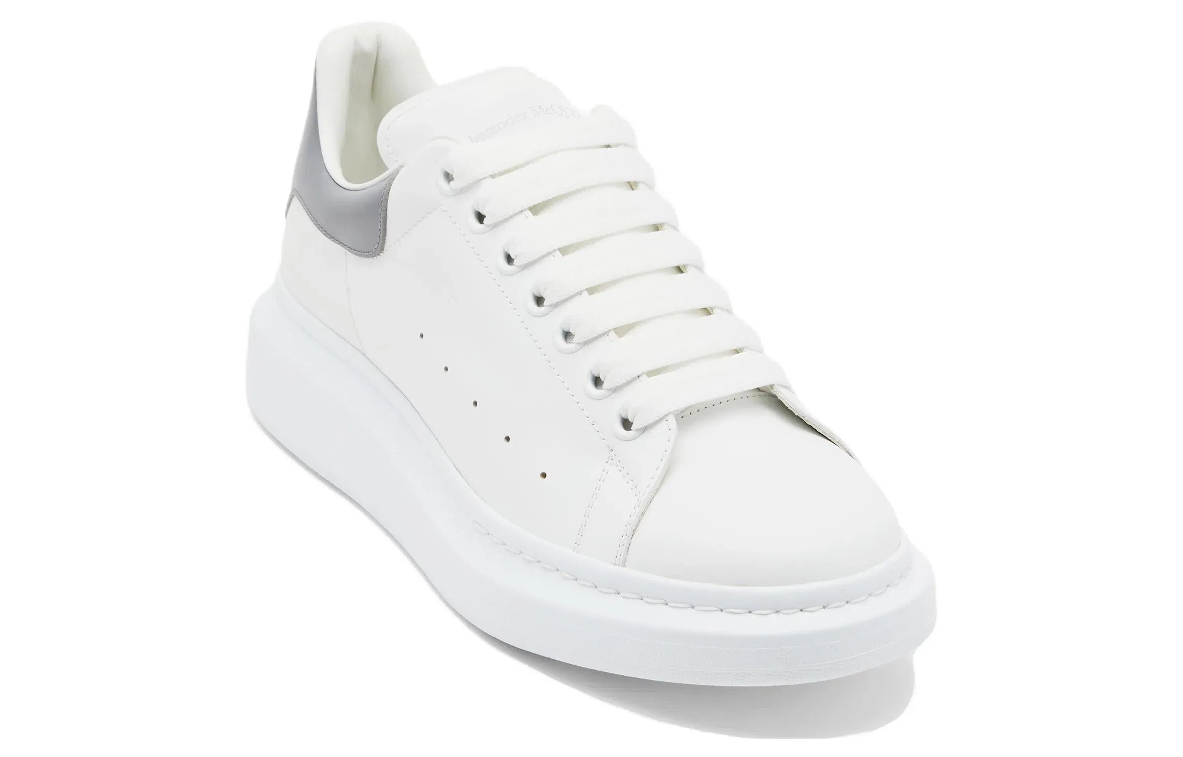 Alexander McQueen Oversized Sneaker White Grey