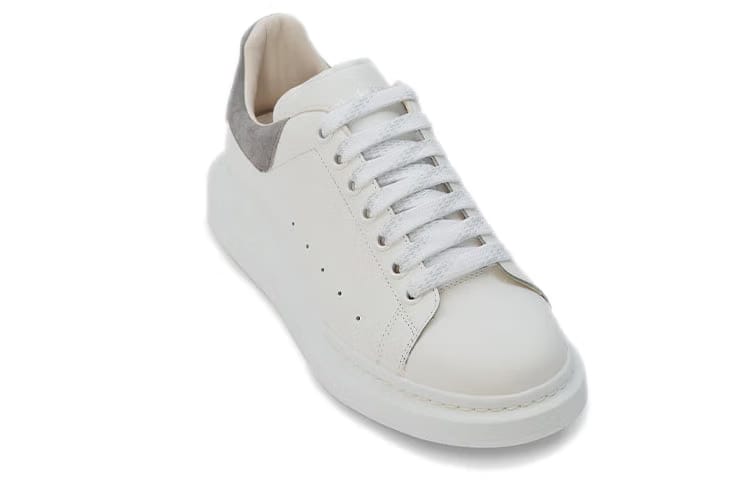 Alexander McQueen Oversized Sneaker White Iron