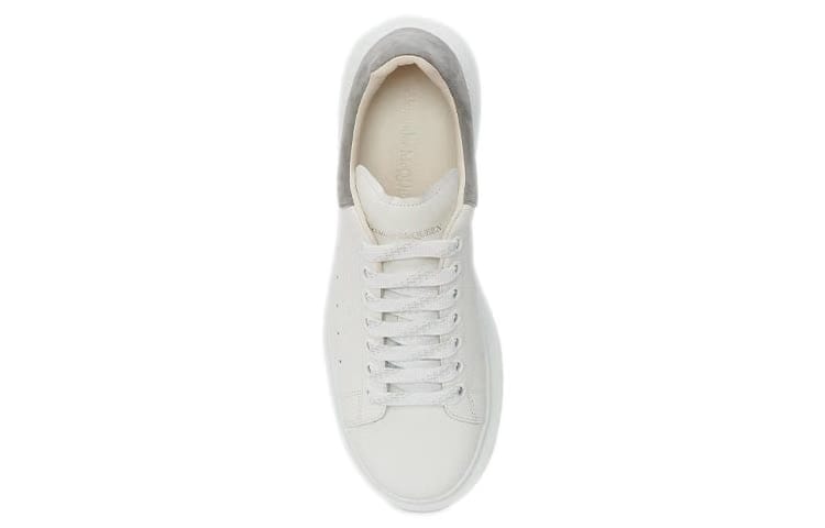 Alexander McQueen Oversized Sneaker White Iron