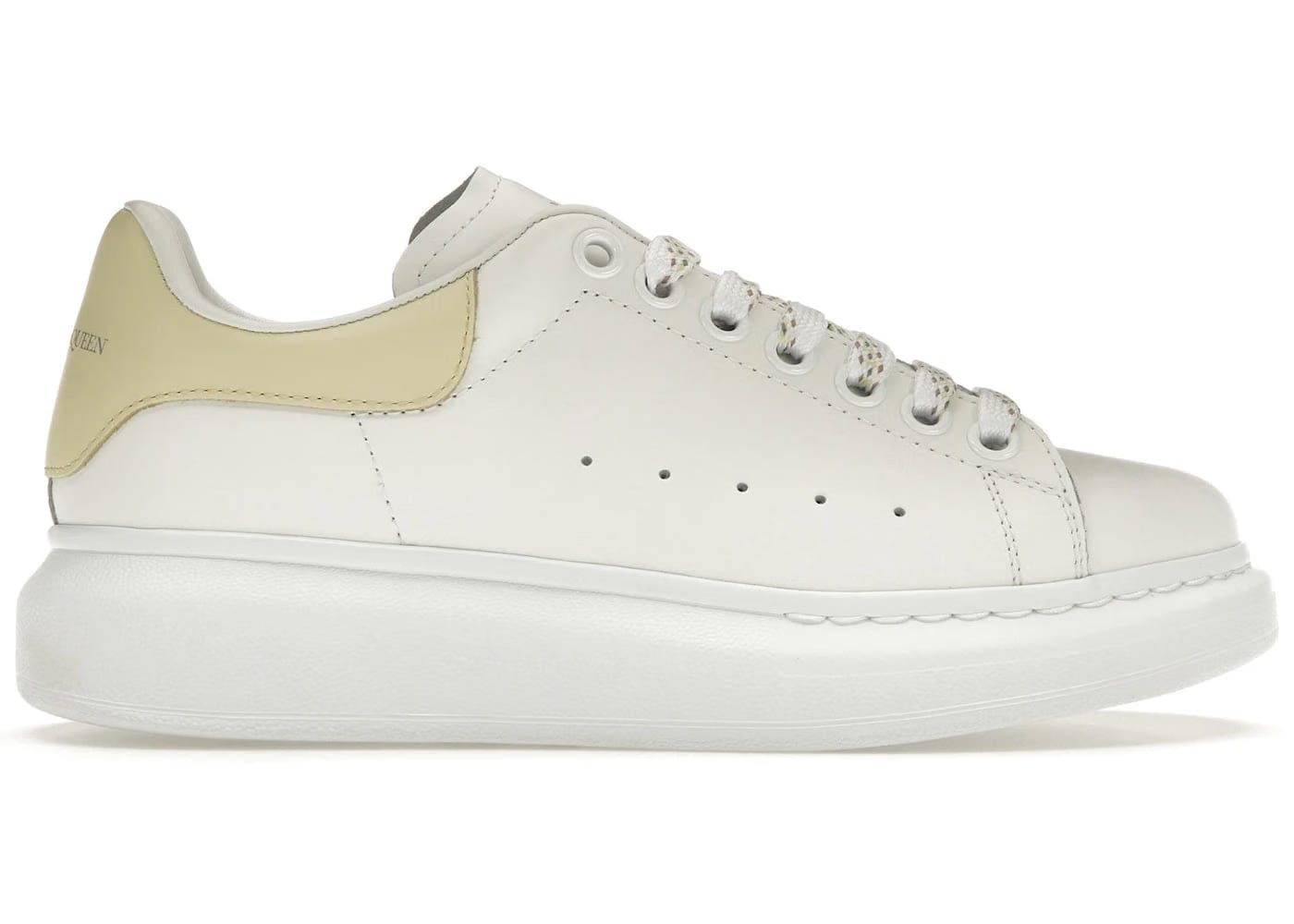 Alexander McQueen Wmns Oversized Sneaker 'White Anise'
