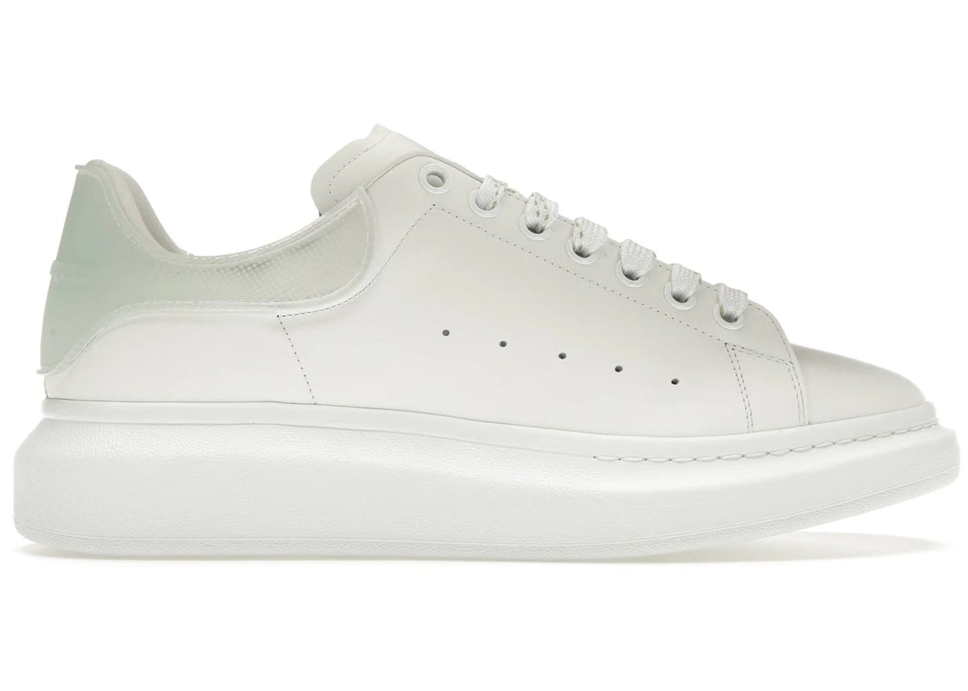 Alexander McQueen Oversized Sneaker White Mint