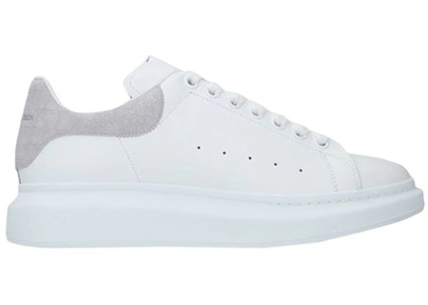Alexander McQueen Oversized Sneaker Light Grey Crocodile