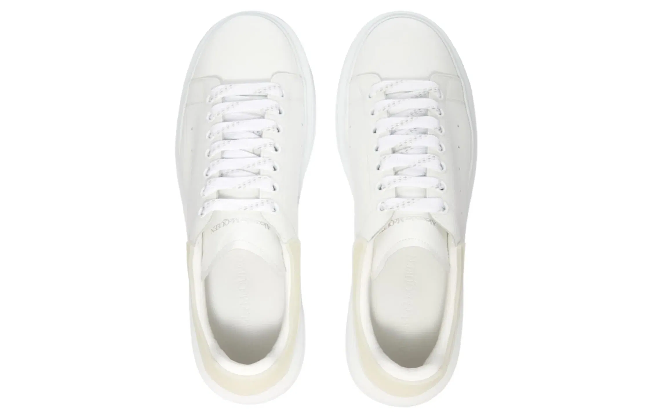 Alexander McQueen Oversized Sneaker White Pearl