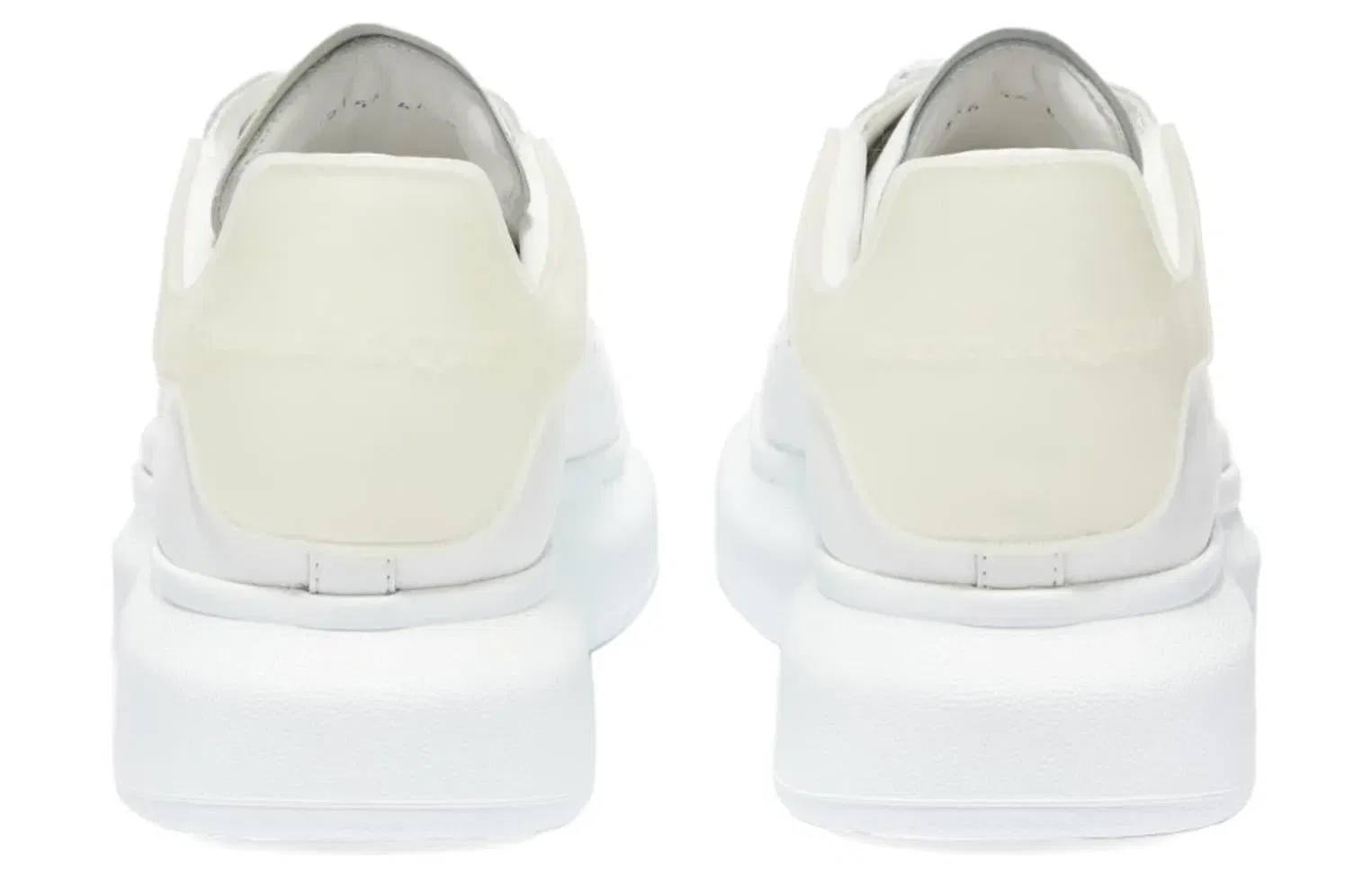 Alexander McQueen Oversized Sneaker White Pearl