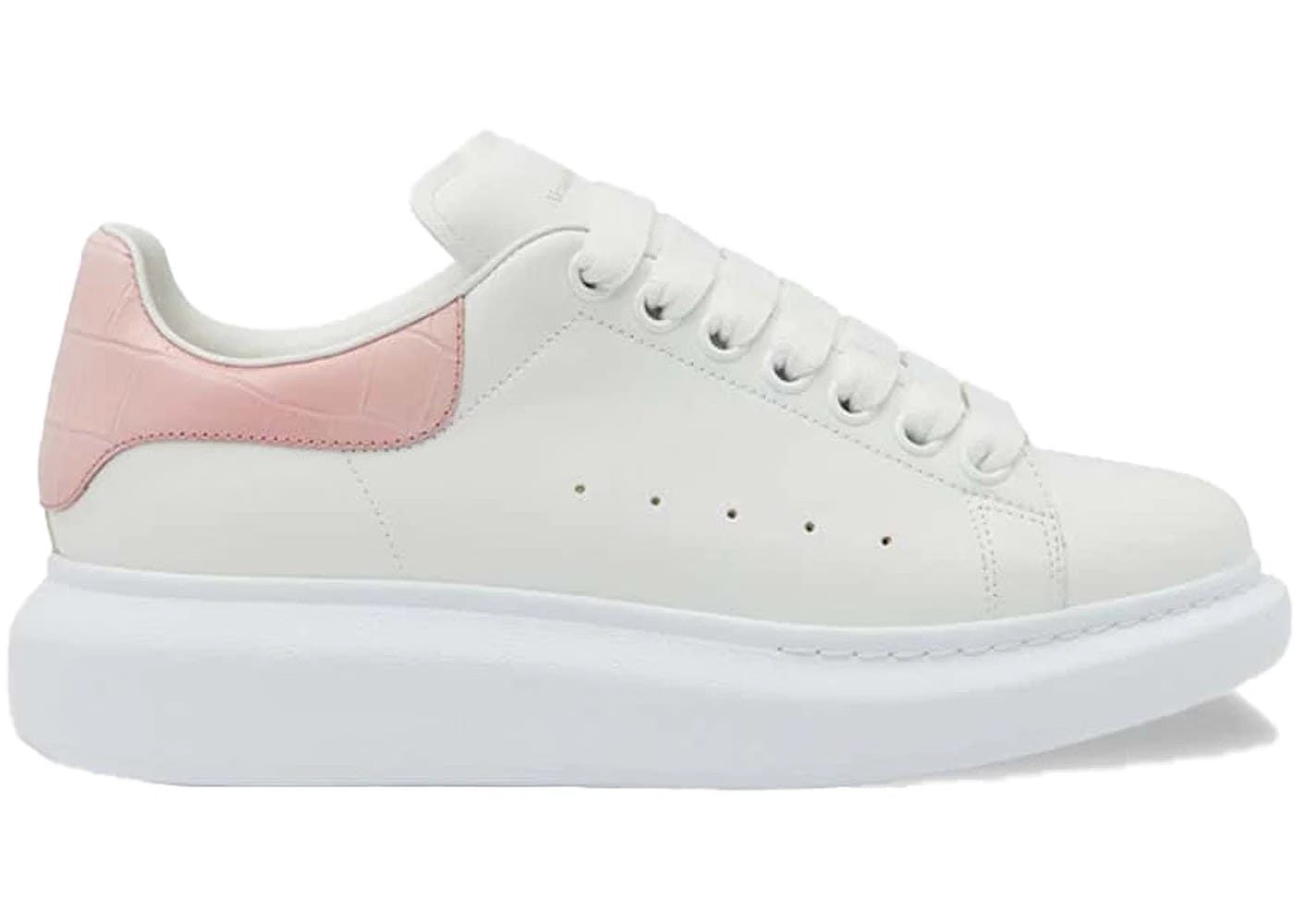 Alexander McQueen Wmns Oversized Sneaker 'White Clay Croc'