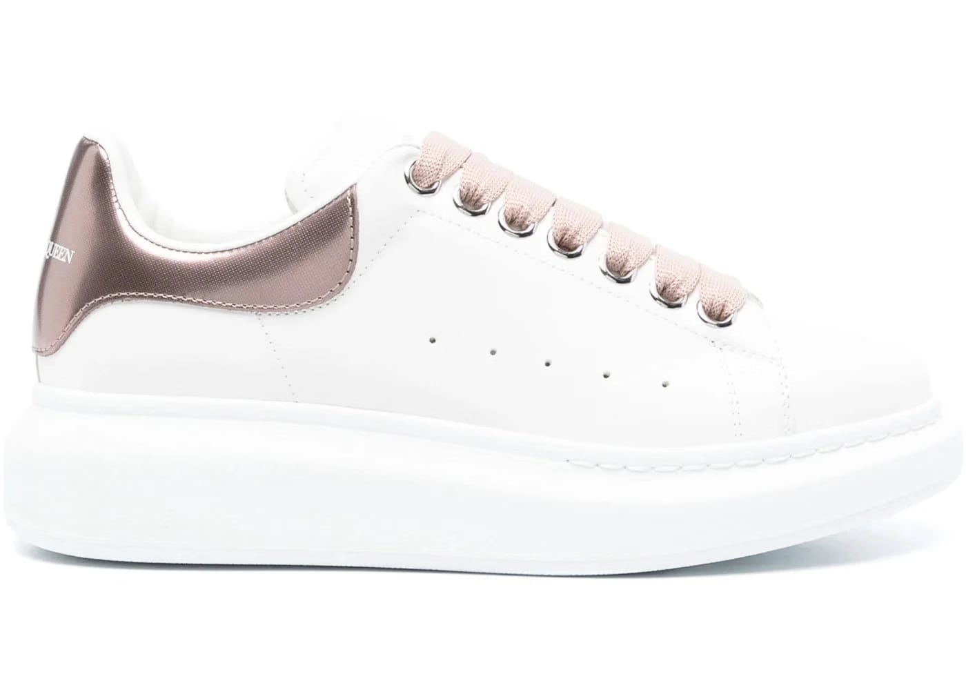 Alexander Mcqueen Oversized White Rose (Women'S)