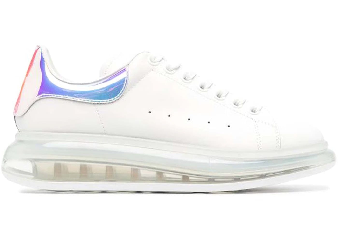 Alexander McQueen Oversized Sneaker Clear Sole - Iridescent