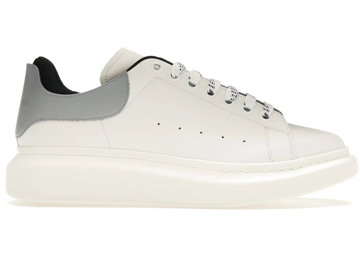 Alexander Mcqueen Oversized White Sping Blue