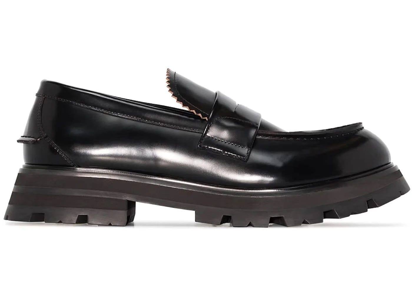 Alexander McQueen Worker Moccasins Black
