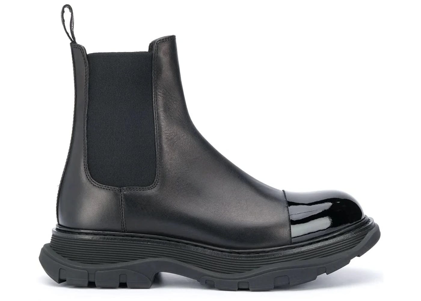 Alexander McQueen Chunky Chelsea Boot Black