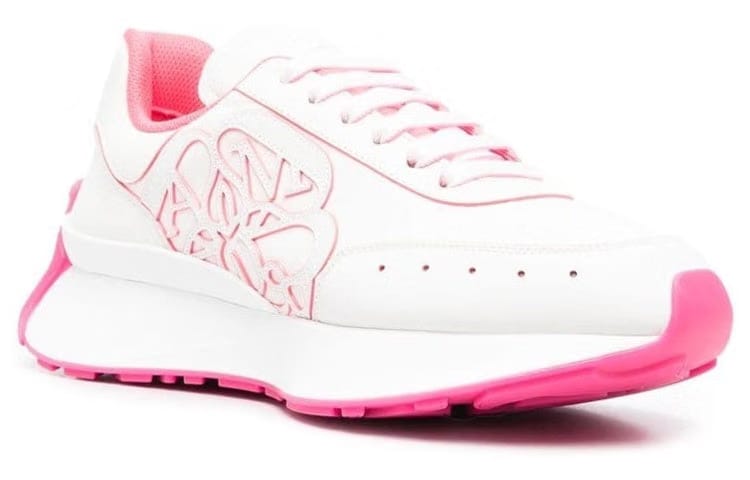 Alexander Mcqueen Sprint Runner White Fuchsia Pink (Women'S)