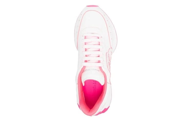 Alexander Mcqueen Sprint Runner White Fuchsia Pink (Women'S)