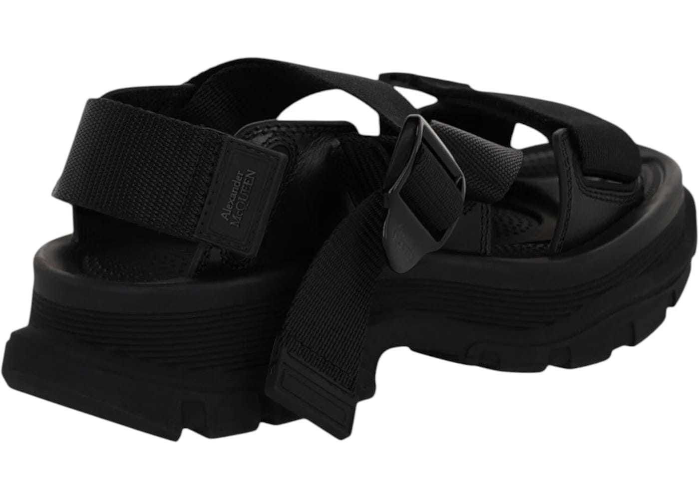 Alexander McQueen Wmns Tread Sandal 'Black'