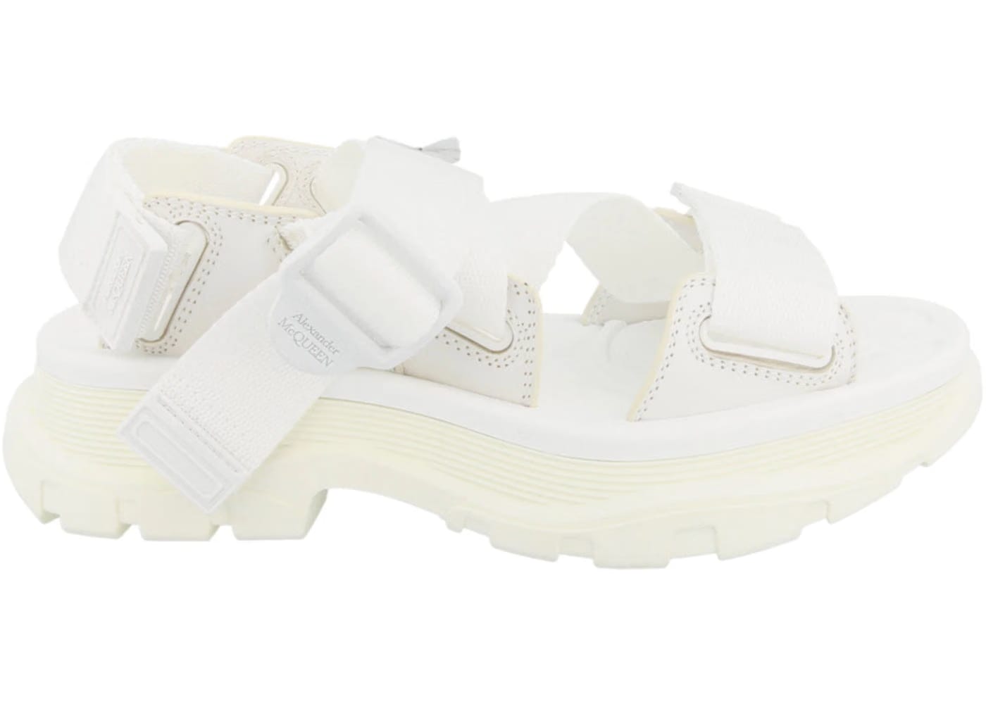 Alexander McQueen Wmns Tread Sandal 'New Ivory'